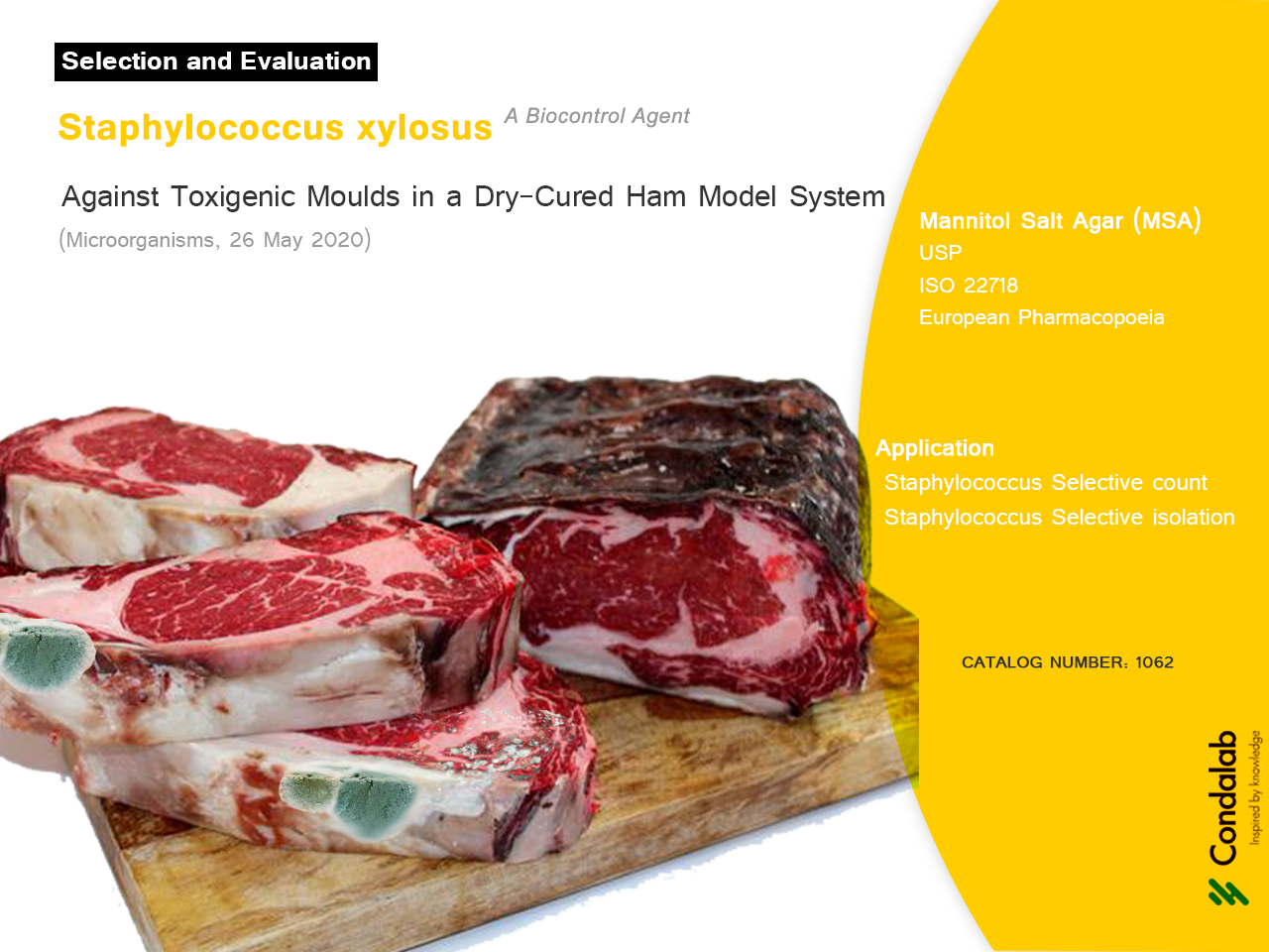 Selection and Evaluation of Staphylococcus xylosus as a Biocontrol ...