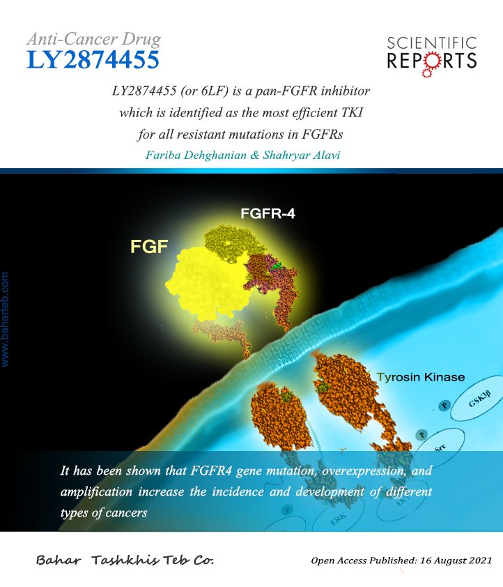 Anti-cancer drug, LY2874455, nature-2021